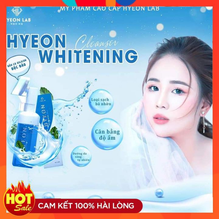 [Chính Hãng] Mặt Nạ Thủy Tinh Hyeon Whitening Mask Hyeon Lab Dưỡng Trắng Căng Bóng Mịn Màng Se Khít 