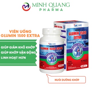 Viên uống GLUMIN 1500 EXTRA giảm khô khớp, giúp khớp vận động linh hoạt hộp 60 viên