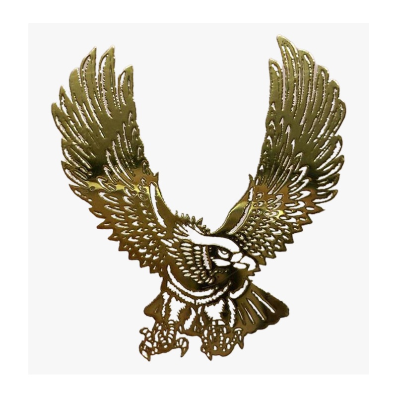 Bộ 5 Tấm Sticker Kim Loại Dùng Làm Trang Sức Diy