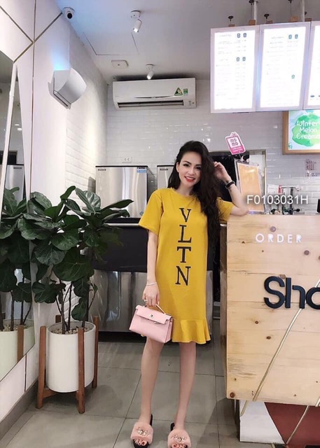 🔥🔥 ĐẦM THUN IN CHỮ 🌈🌈🌈 | BigBuy360 - bigbuy360.vn