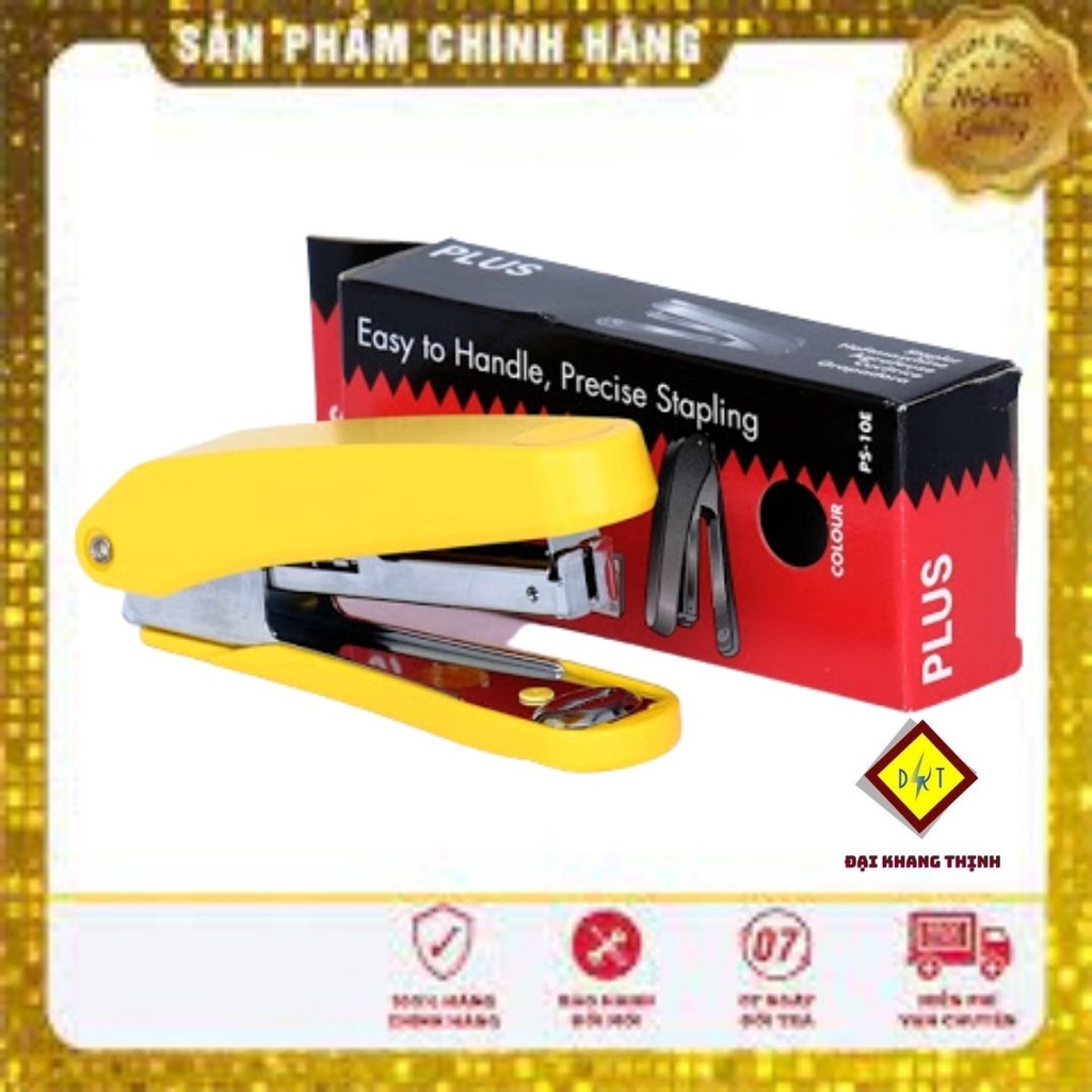 Bấm kim số 10 Plus Máy bấm kim mini plus Đồ bấm giấy gim giấy CAM KẾT CHÍNH HÃNG