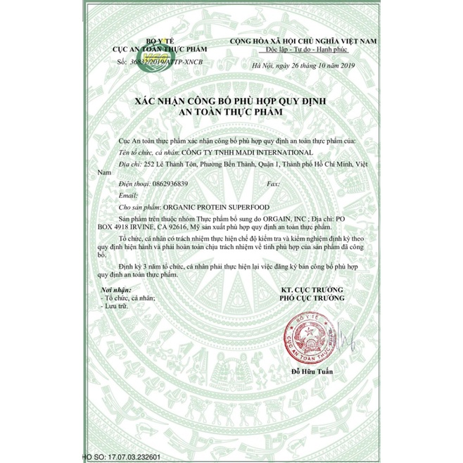 Bột Uống + Làm Bánh, Pha Sữa Protein Orgain organic 1,22kg của Mỹ