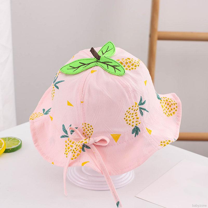 Mũ Rộng Vành Chống Nắng Xinh Xắn Cho Bé