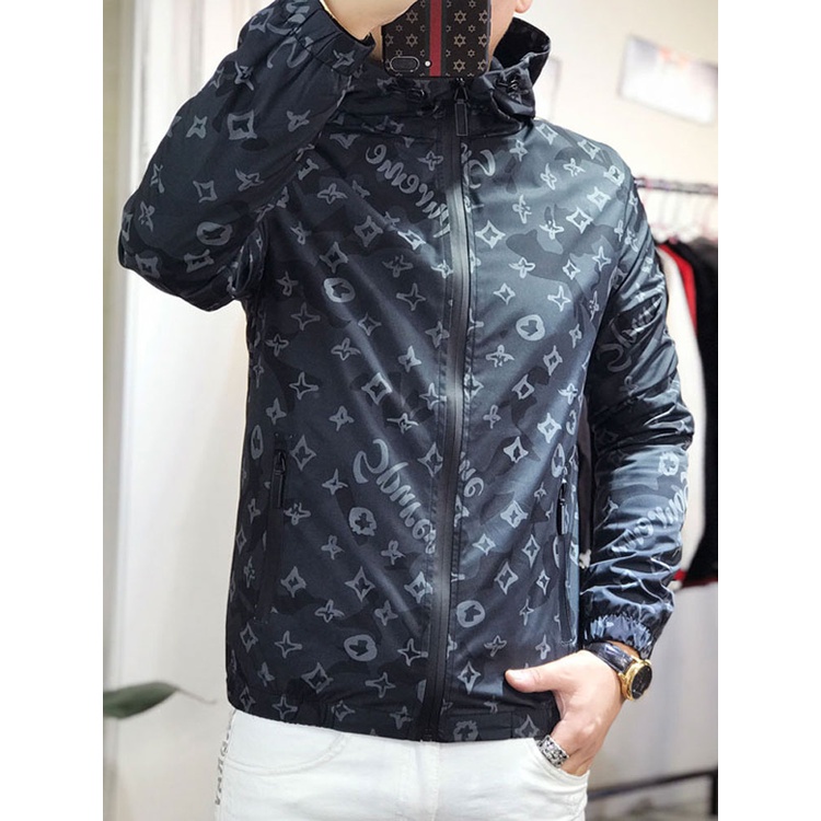 Áo khoác dù Nam Nữ Unisex Họa Tiết 3D Cao Cấp Vải dù 2 lớp Túi Có Dây Kéo Chống Nắng,Cản gió,Chống tia UV .