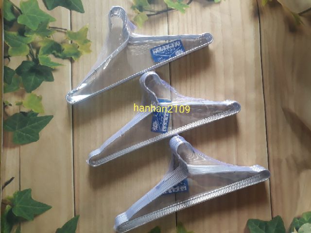 10 móc nhôm treo quần áo người lớn