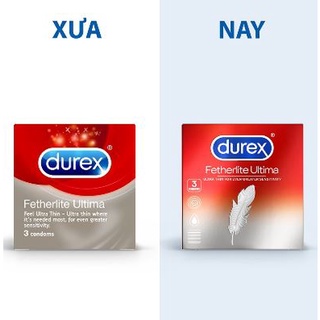 [DÙNG THỬ] bao cao su Durex Fetherlite Ultima 1 bao