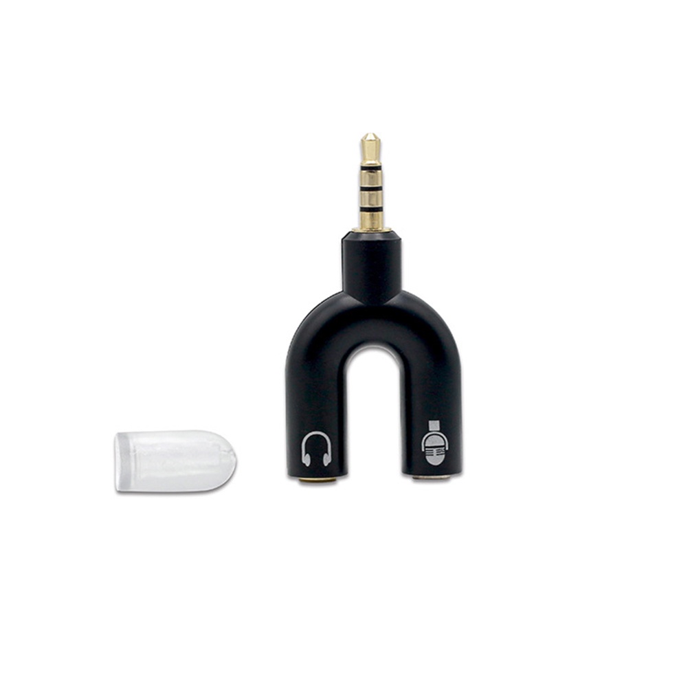 Đầu Chuyển Đổi Âm Thanh Từ Giắc Cắm 3.5mm Sang Cổng Cắm 2 Trong 1