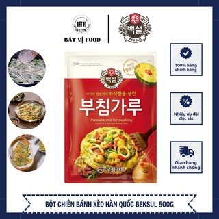 Bột làm bánh xèo Bánh kimchi Bánh hẹ Hàn Quốc gói 500g