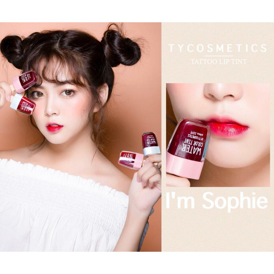 Son tint xăm - TATOO LIP TINT TY COSMETICS