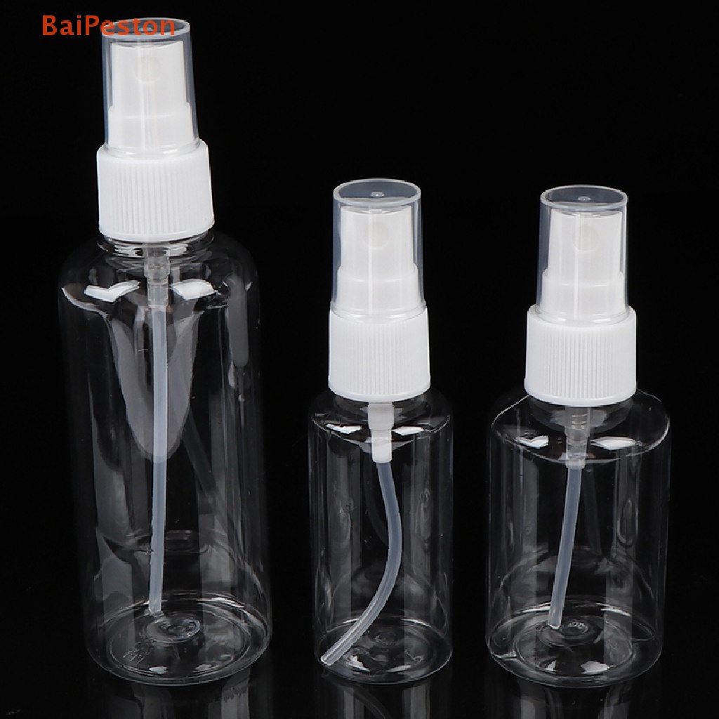 Chai Rỗng Trong Suốt Dung Tích 30 / 50 / 100ML Dùng Chiết Mỹ Phẩm Khi Đi Du Lịch