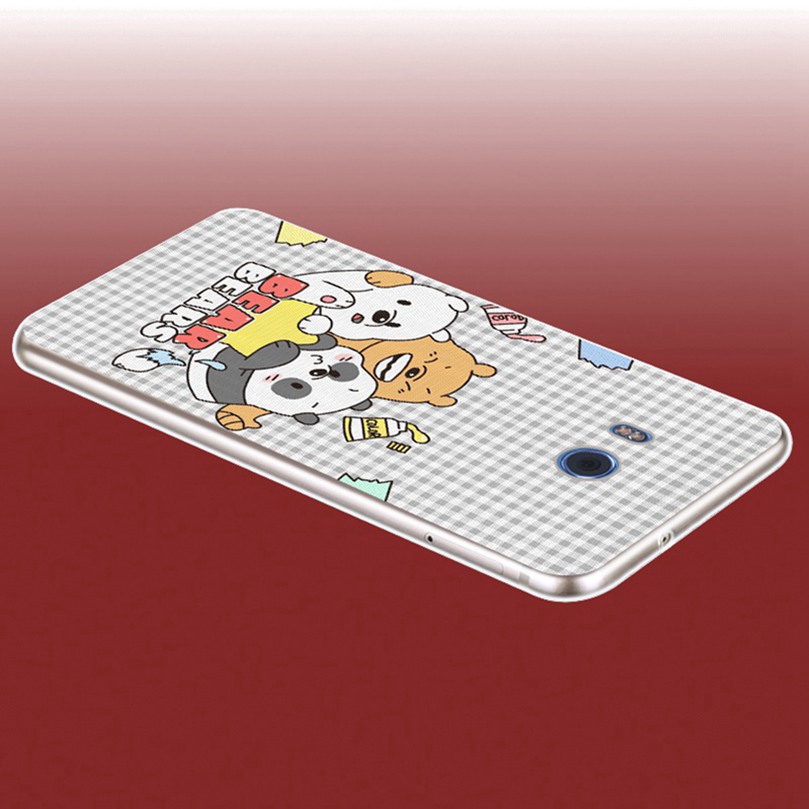 Ốp lưng We Bare Bears dễ thương nhiều mẫu mã cho điện thoại HTC DESIRE 12 12+ ONE M10 M9 U ULTRA U11 X9