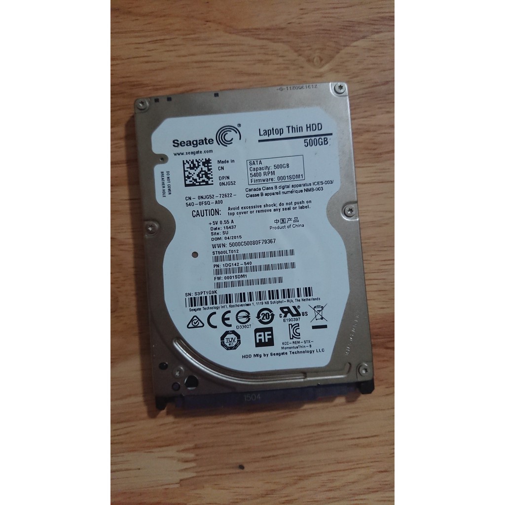 Ổ cứng HDD 500GB dùng cho laptop và máy tính để bàn (hàng tháo máy) | BigBuy360 - bigbuy360.vn