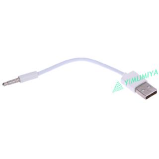YI Charger Data USB 3.5mm Sync Audio Cable for iPod Shuffle 3rd 4th Gen