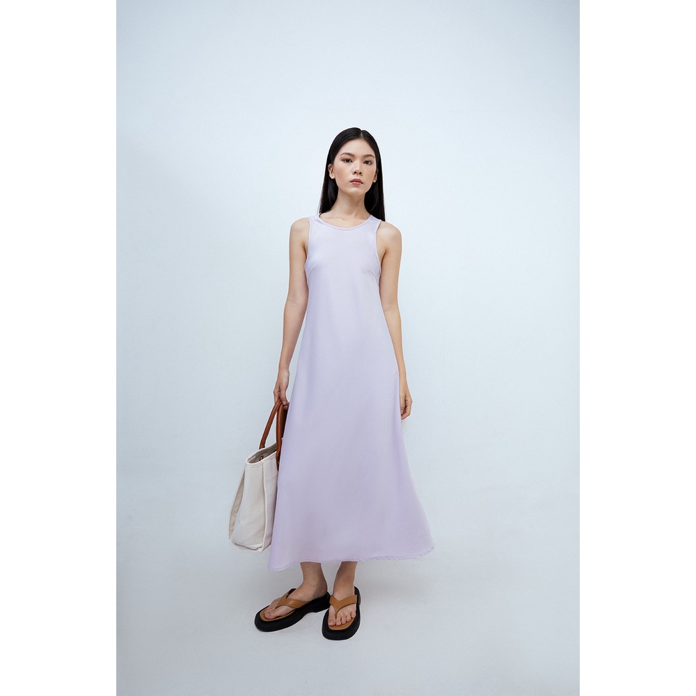 DOTTIE - Đầm dài sát nách nữ tím D0324