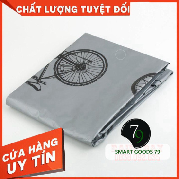 [ Chính Hãng ] [284] Bạt áo phủ trùm che xe máy vespa moto vision xe đạp điện chống nắng mưa vải dù