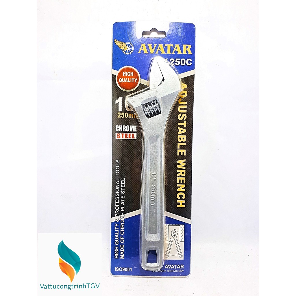 Mỏ lết AVATAR AV-250C cỡ 10'-250mm