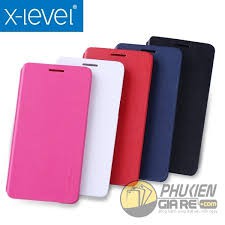 Bao da X-level fashion cho LG G3 viền silicone (Đen)