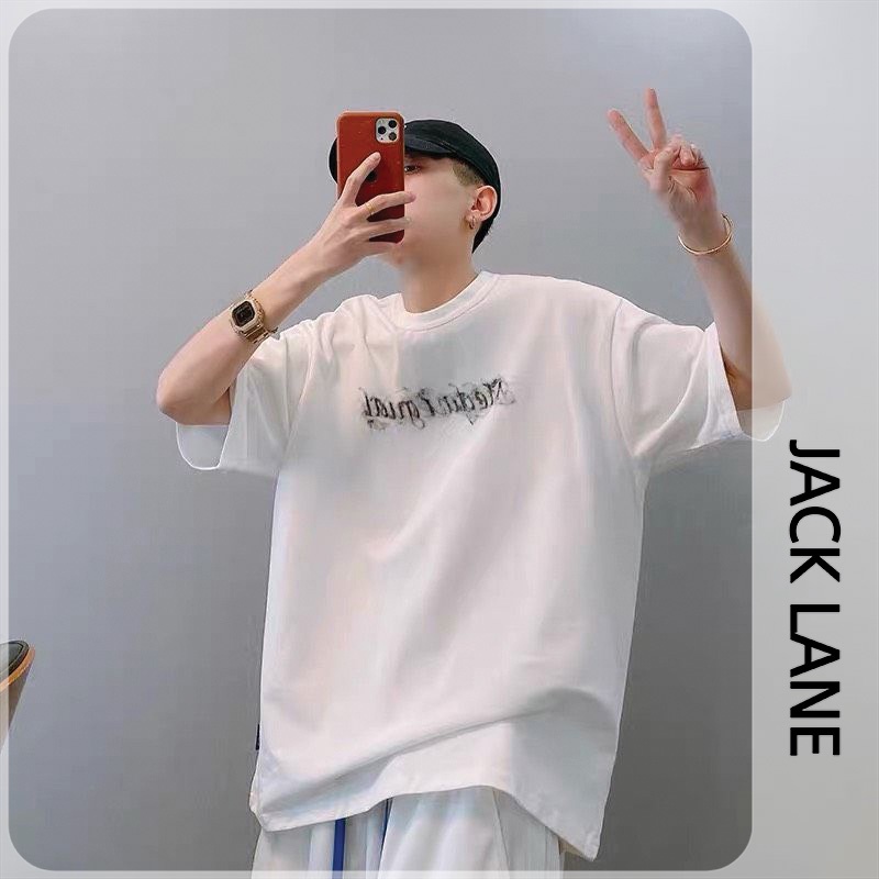 Áo Phông Oversize Stan, JACKLANE, Áo phông cộc tay Unisex Jack Lane