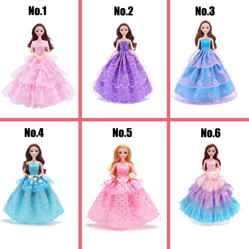 Đầm đồ chơi búp bê 30CM