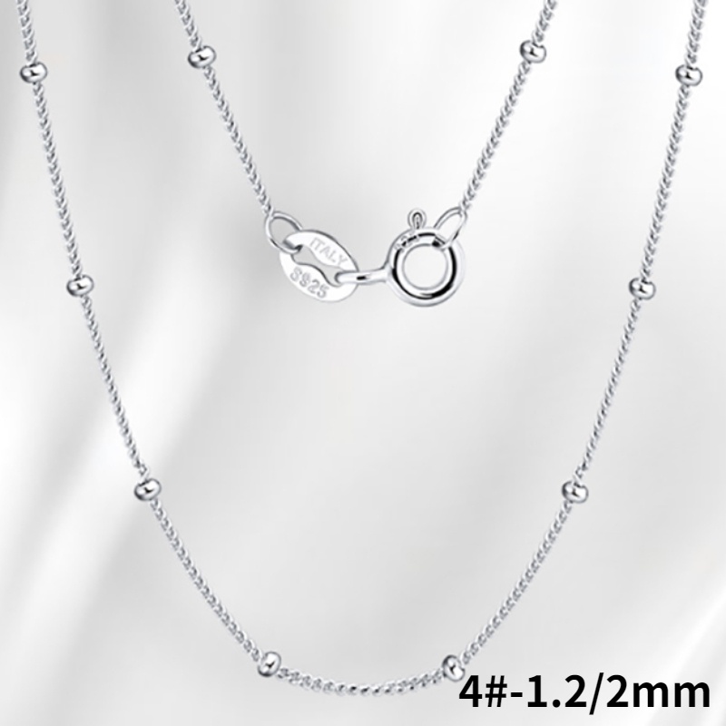 Dây chuyền bạc 925 dành cho phụ nữ Thiết kế khác nhau / Chiều dài Vòng cổ Phụ kiện trang sức thời trang cho phụ nữ