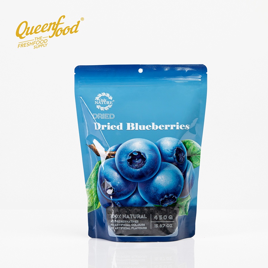 Việt Quất Sấy Khô Only Nature 450g/túi - Dried Bluberries