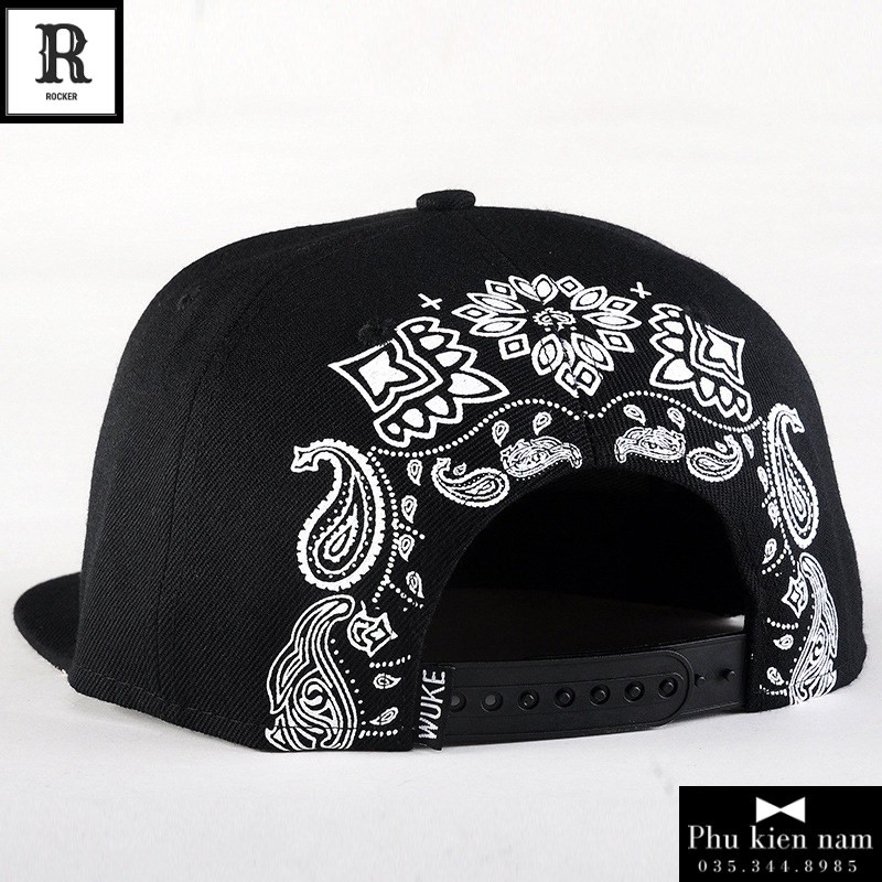 Mũ Snapback Họa Tiết - Mũ Hiphop Nam Nữ Chất Đẹp M040