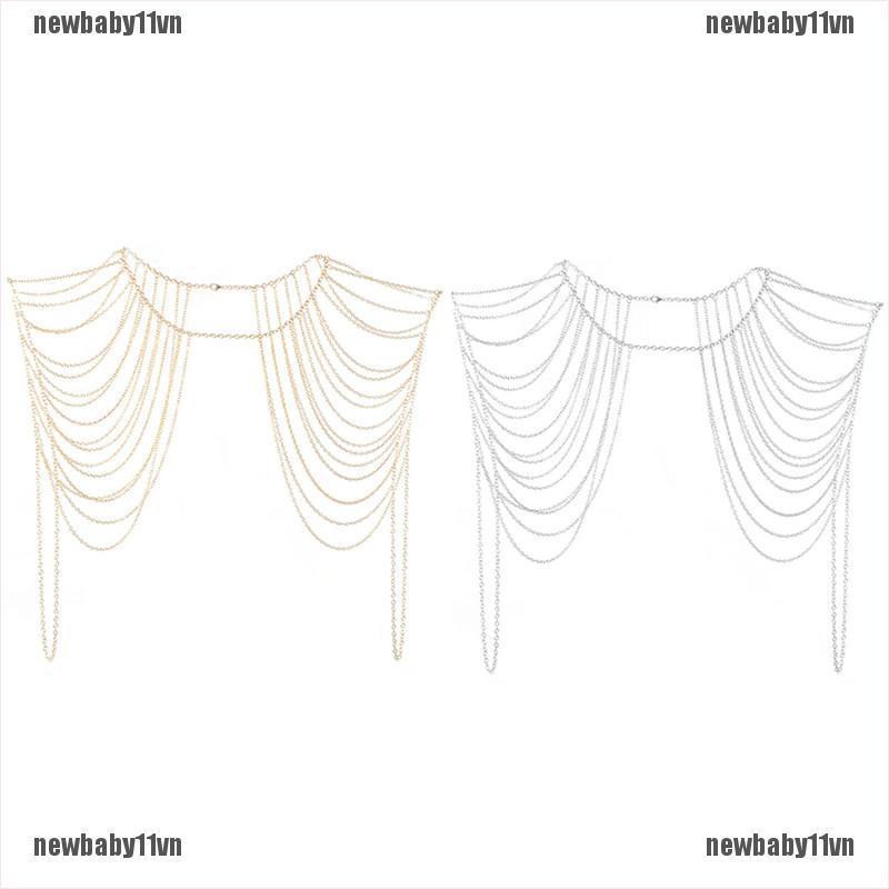 Vòng cổ Toàn Thân Thiết Kế Tua Rua Thời Trang Gợi Cảm Cho Nữ