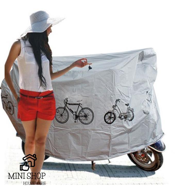 Bạt Trùm Phủ Xe Máy Che Nắng Mưa