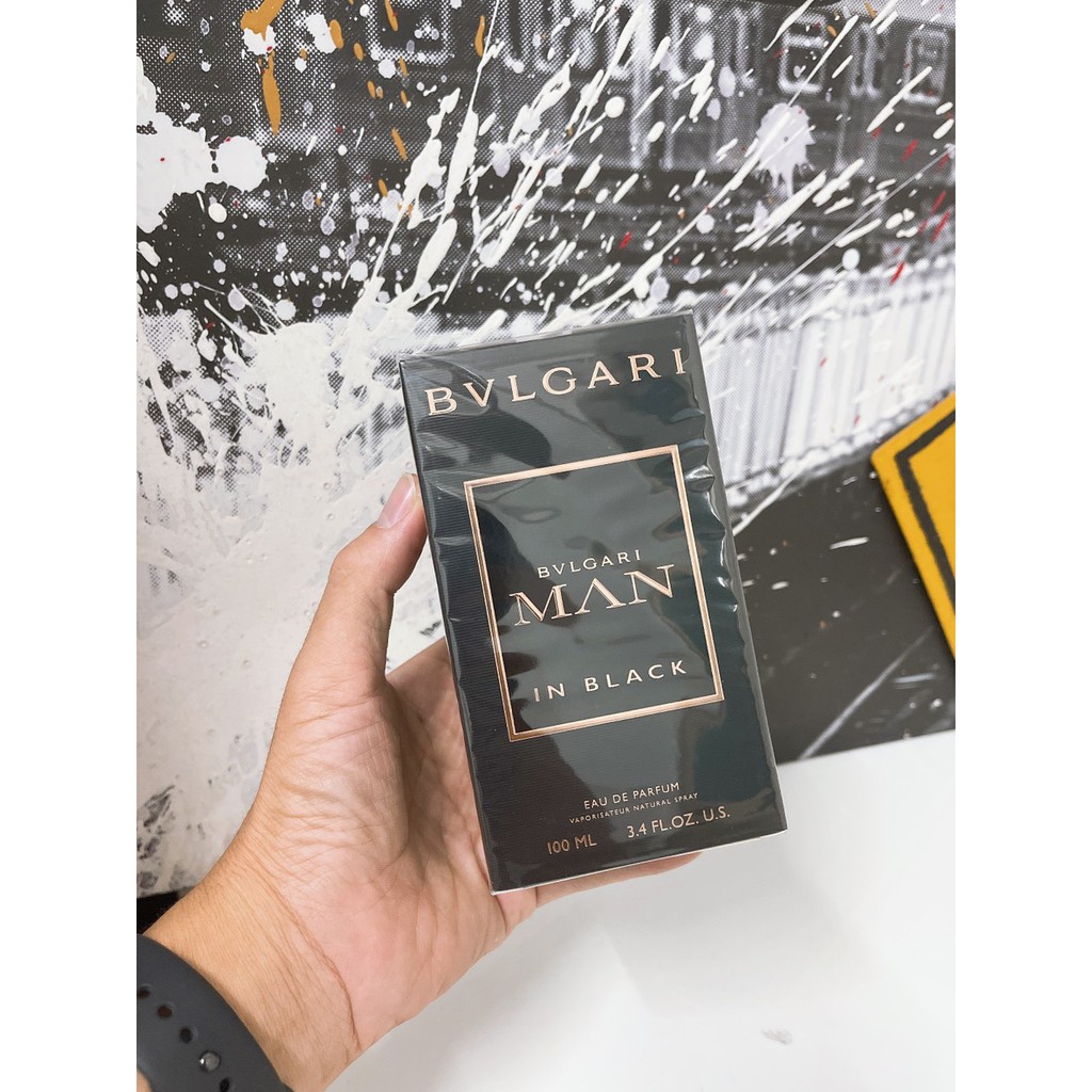 Nước hoa Bvlgari ❣️FREESHIP❣️ Nước hoa nam Bvlgari Man in Black Eau de Parfum [Bvlgari]