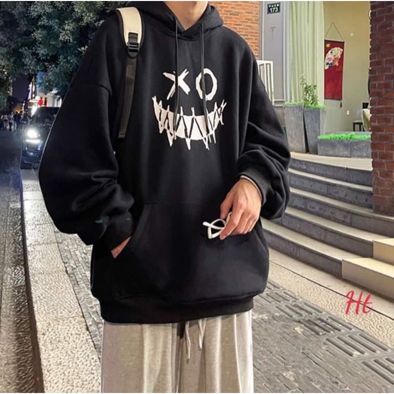 Áo hoodie XO mặt quỷ H2A