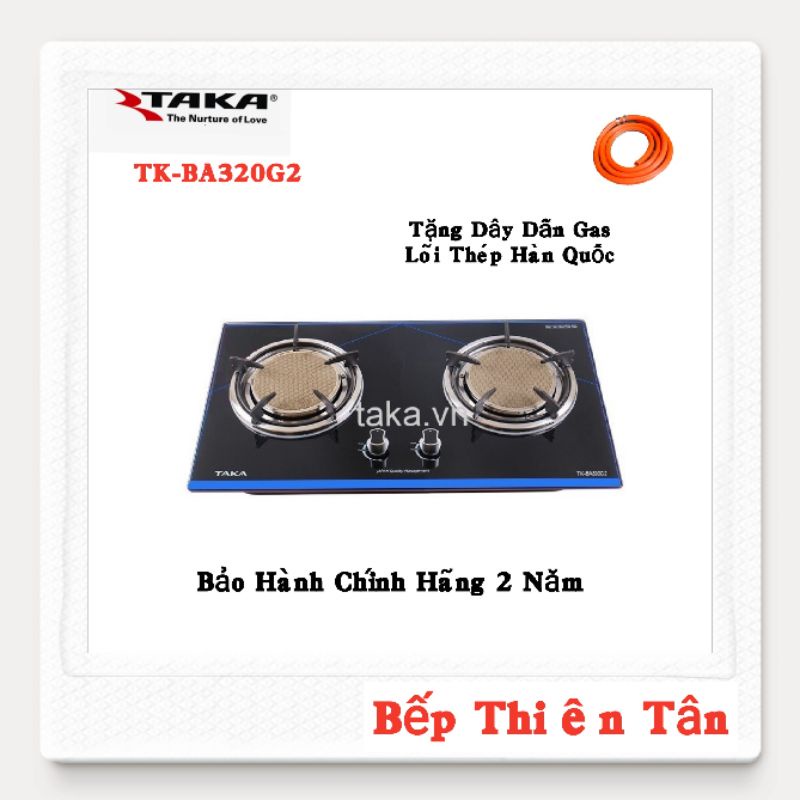 Bếp Ga Âm Hồng Ngoại Tiết kiệm Gas TAKA BG02A