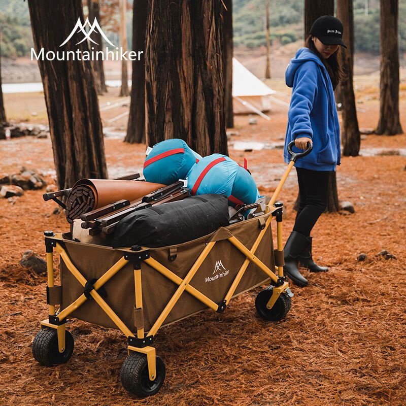 XE KÉO DÃ NGOẠI CAO CẤP TẢI TRỌNG 200KG-XE DU LỊCH CHiNH HÃNG- ĐỒ CAMPING BÁNH NHỰA ABS