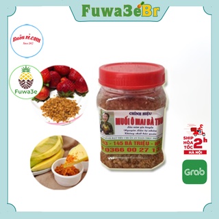 Muối  Ô MAI chính hiệu bà Thu lọ 100gr – Muối chấm hoa quả thơm ngon gia vị tuyệt hảo -Br 00005