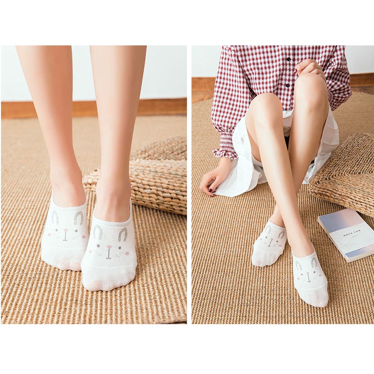 Set 5 đôi tất ngắn cổ dễ thương