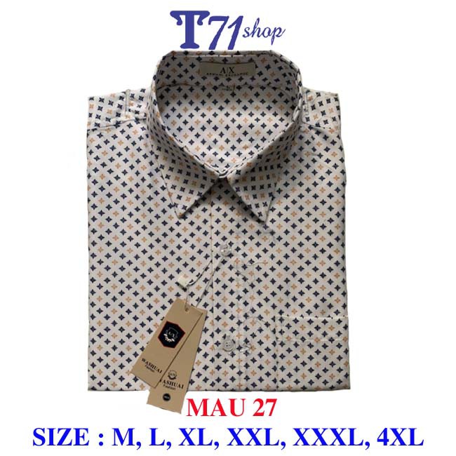 SƠ MI NAM-SƠ MI TAY NGẮN-CHẤT LIỆU KATE SILK-CỰC ĐẸP-T71SHOP | BigBuy360 - bigbuy360.vn