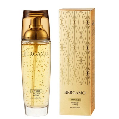 SERUM BERGAMO -Tinh chất dưỡng trắng da Bergamo 24K Gold Brilliant Essence 110ml