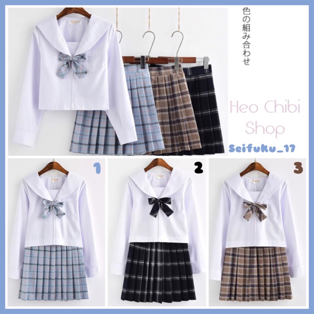 🍀❤️ORDER SEIFUKU_17❤️🍀kèm ảnh thật