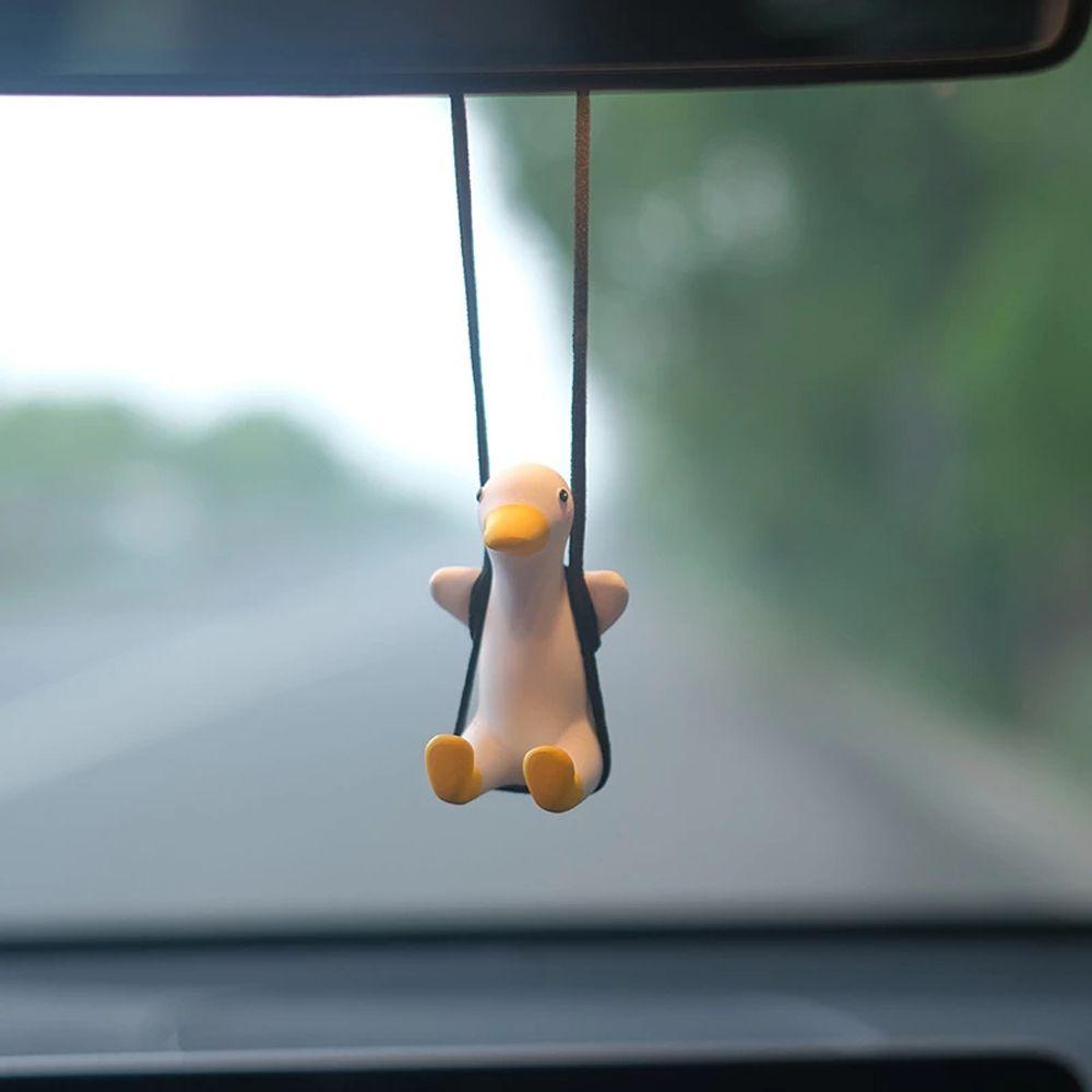 Dây Treo Trang Trí Xe Hơi Hình Vịt Con Handmade Xinh Xắn