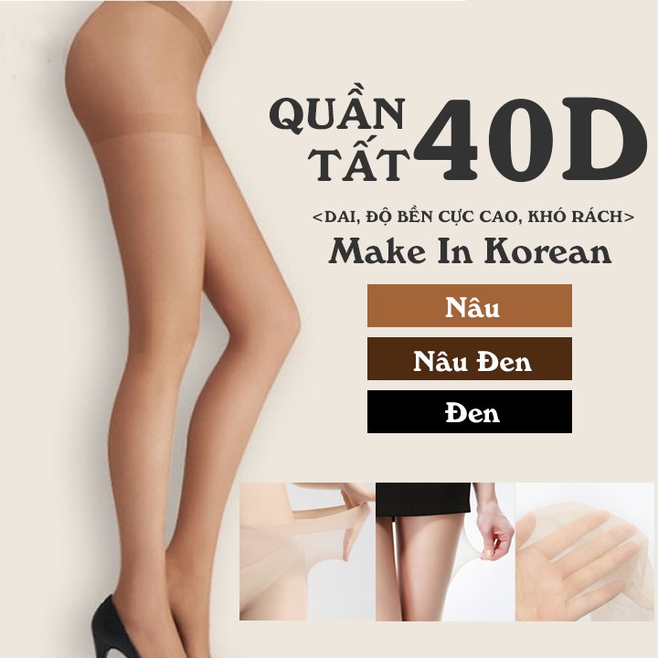 Quần Tất Teen Teen Panty Tights Hàn Quốc Cao Cấp 40D LK Shop