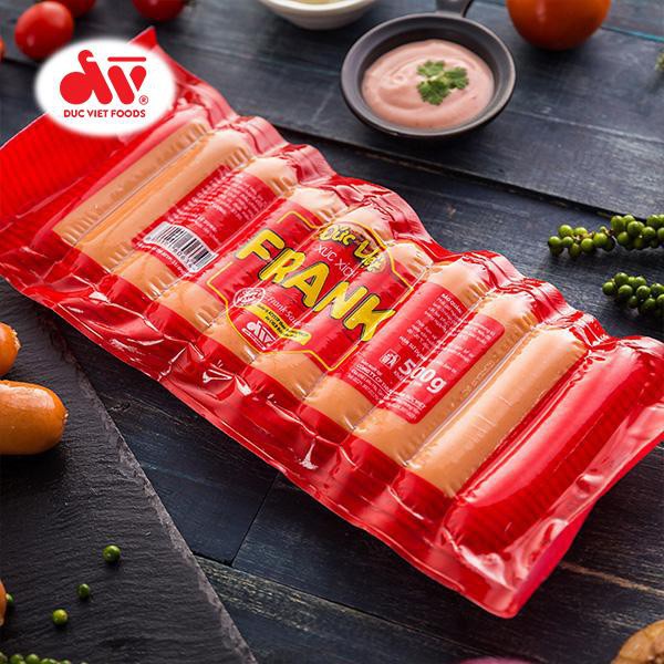Xúc Xích Đức Việt Dòng Frank 10 Chiếc / Túi | 500g Date Mới | BigBuy360 - bigbuy360.vn