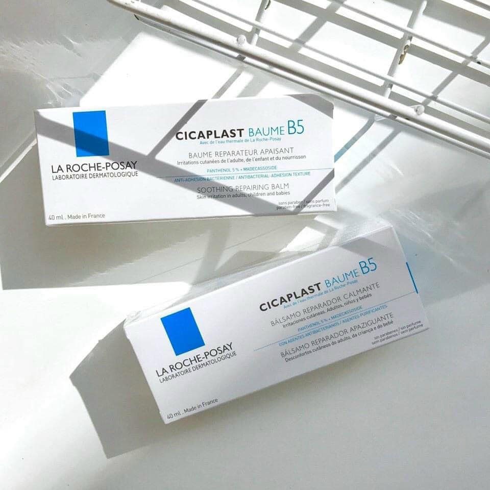 💛 Kèm quà tặng 💛 Kem Dưỡng Phục Hồi Da La Roche Posay Cicaplast B5 Baume - Kem dưỡng giúp làm mềm và dịu da