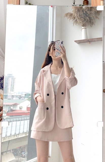 [Mã SR14MAY5 giảm 20K đơn 50K] Set blazer + chân váy | BigBuy360 - bigbuy360.vn