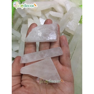 100gr Raw White Quartz/ Clear Quartz Stone Đá Thô Màu Trắng