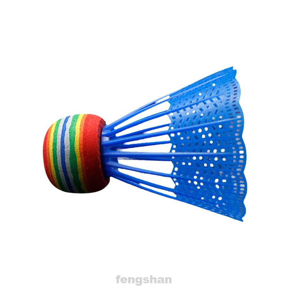 10pcs Amateurs Game Sport Rainbow Head Portable Indoor Reusable Outdoor Nylon Training