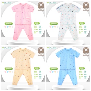 Bộ QA Tay Ngắn Quần Dài Bé Trai/ Bé Gái Chất Petit UalaRogo