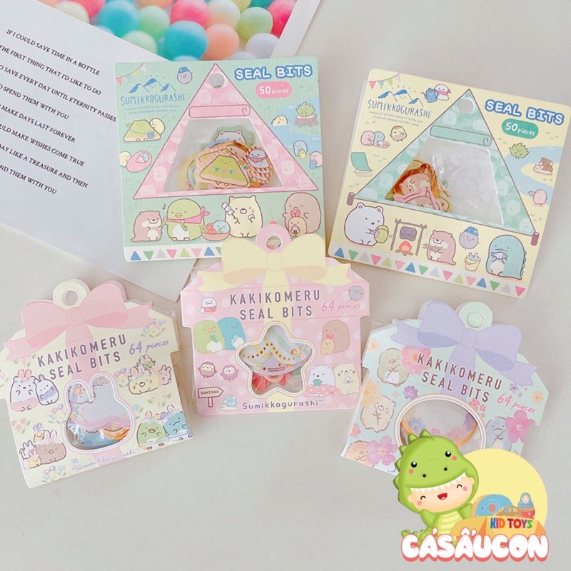 Sticker Sumikko Gurashi hoạt hình dễ thương 50 cái
