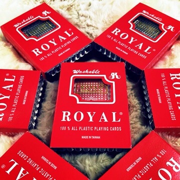 Bộ Bài Tây Chất Liệu Nhựa Royal Made In Taiwan 100% Plastic - Bài Tây