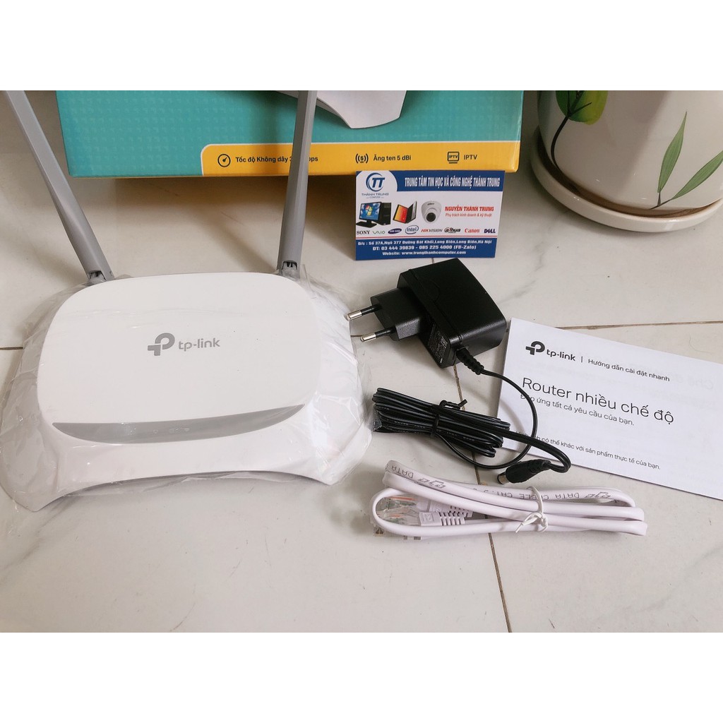 Bộ phát wifi TP-Link TL-WR840N Wireless N300Mbps - Mới Chính hãng Bảo hành 24 tháng