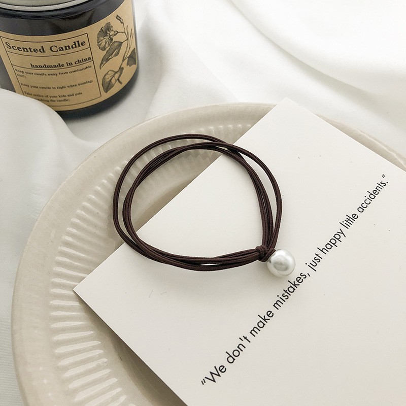 Set 3 Dây Buộc Tóc Siêu Xinh Phong Cách Hàn Quốc Đính Hạt Ngọc Trai Nhân Tạo  Dành Cho Nữ