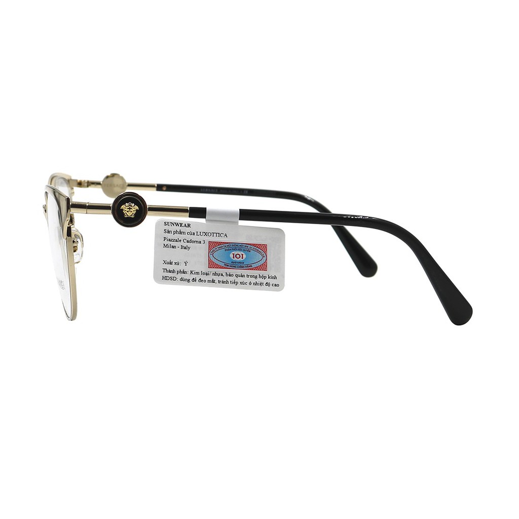 Gọng kính nam nữ thời trang Versace VE1271 chính hãng, thiết kế dễ đeo bảo vệ mắt